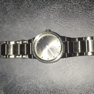 Nixon watch stainless steel matte grey